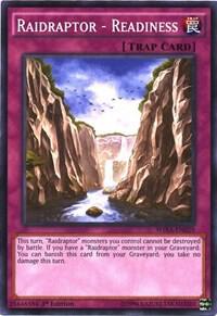 Raidraptor - Readiness - Wing Raiders YuGiOh trading card