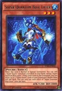 Super Quantum Blue Layer trading card from Wing Raiders Super Quantum Blue Layer - Wing Raiders YuGiOh trading card