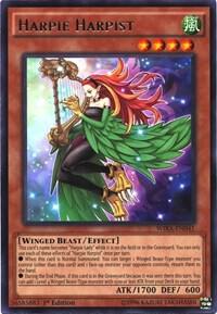 Harpie Harpist - Wing Raiders YuGiOh trading card