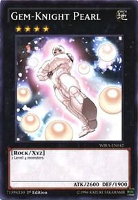 Gem-Knight Pearl - Wing Raiders YuGiOh trading card