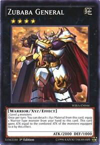 Zubaba General - Wing Raiders (WIRA) #WIRA-EN044 - Common / Short Print YuGiOh Trading Card