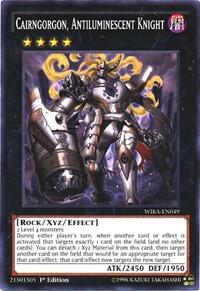 Cairngorgon, Antiluminescent Knight - Wing Raiders YuGiOh trading card