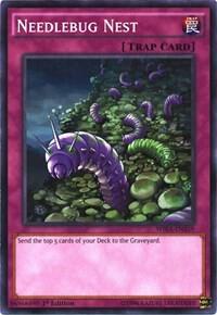 Needlebug Nest trading card from Wing Raiders Needlebug Nest - Wing Raiders YuGiOh trading card