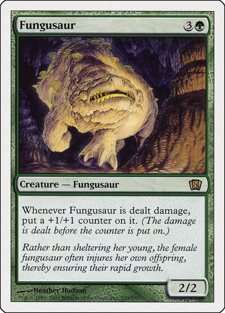 Fungusaur - 8th Edition Magic: The Gathering trading card