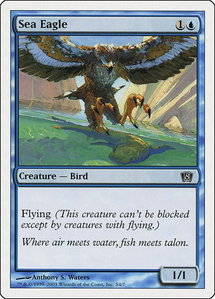 Sea Eagle - 8th Edition (8ED) #S4 - Common Magic: The Gathering Trading Card