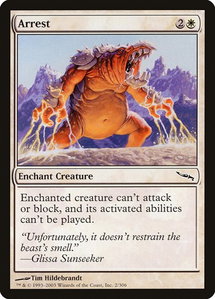 Arrest - Mirrodin (MRD) #2 - Common Magic: The Gathering Trading Card