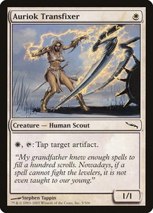 Auriok Transfixer - Mirrodin (MRD) #5 - Common Magic: The Gathering Trading Card