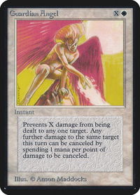 Guardian Angel - Alpha Edition (LEA) #21 - Common Magic: The Gathering Trading Card