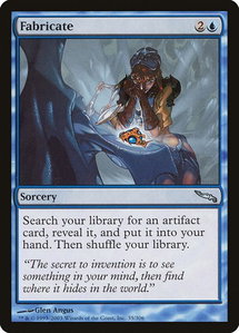 Fabricate - Mirrodin (MRD) #35 - Uncommon Magic: The Gathering Trading Card
