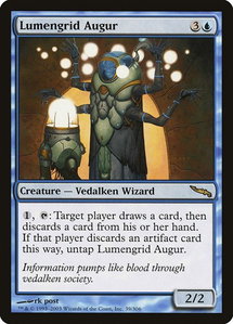 Lumengrid Augur - Mirrodin (MRD) #39 - Rare Magic: The Gathering Trading Card