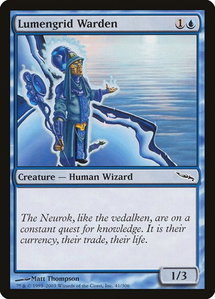 Lumengrid Warden - Mirrodin (MRD) #41 - Common Magic: The Gathering Trading Card