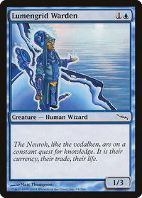 Lumengrid Warden - Mirrodin (MRD) #41 - Common Magic: The Gathering Trading Card