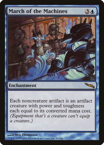 March of the Machines - Mirrodin (MRD) #42 - Rare Magic: The Gathering Trading Card