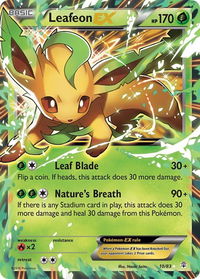 Leafeon EX - Generations (GEN) #10/83 - Ultra Rare Pokémon Trading Card