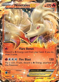Ninetales EX - Generations (GEN) #13/83 - Ultra Rare Pokémon Trading Card