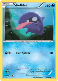Shellder - Generations (GEN) #19/83 - Common Pokémon Trading Card