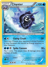 Cloyster - Generations (GEN) #20/83 - Uncommon Pokémon Trading Card