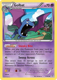Golbat - Generations (GEN) #31/83 - Uncommon Pokémon Trading Card