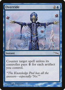 Override - Mirrodin (MRD) #45 - Common Magic: The Gathering Trading Card