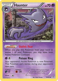 Haunter - Generations (GEN) #34/83 - Uncommon Pokémon Trading Card