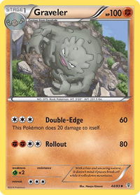 Graveler - Generations (GEN) #44/83 - Uncommon Pokémon Trading Card