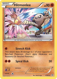 Hitmonlee - Generations (GEN) #47/83 - Rare Pokémon Trading Card