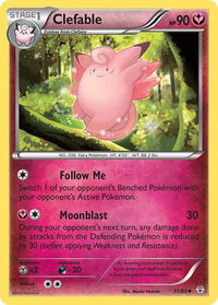 Clefable - Generations (GEN) #51/83 - Uncommon Pokémon Trading Card