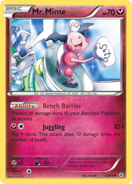 Mr. Mime - Generations Pokémon trading card