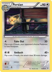 Persian - Generations (GEN) #54/83 - Uncommon Pokémon Trading Card