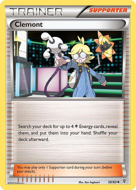 Clemont - Generations Pokémon trading card