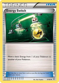 Energy Switch - Generations (GEN) #61/83 - Uncommon Pokémon Trading Card