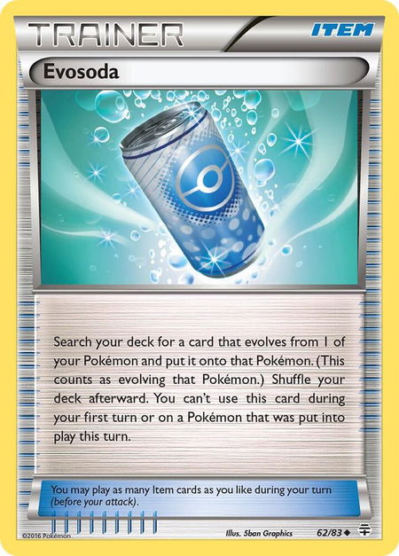 Evosoda - Generations Pokémon trading card
