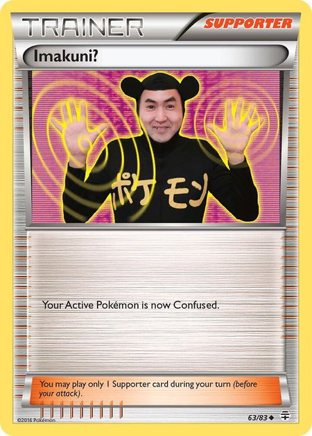 Imakuni? - Generations Pokémon trading card