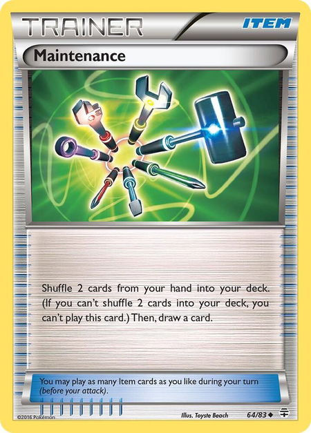 Maintenance - Generations Pokémon trading card