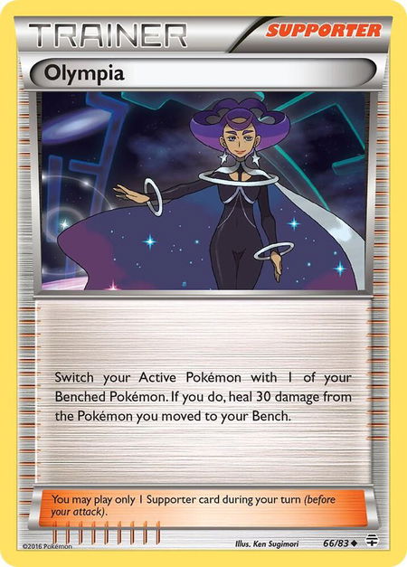 Olympia - Generations Pokémon trading card