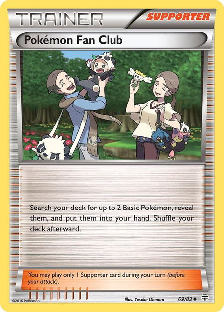 Pokemon Fan Club - Generations Pokémon trading card