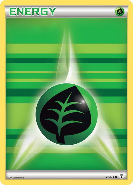 Grass Energy - Generations Pokémon trading card