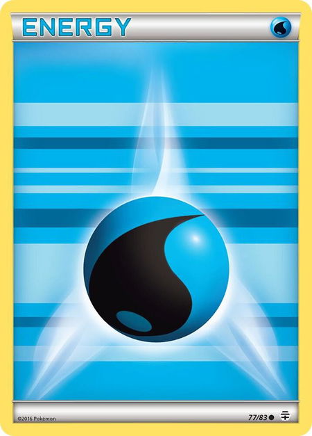 Water Energy - Generations Pokémon trading card