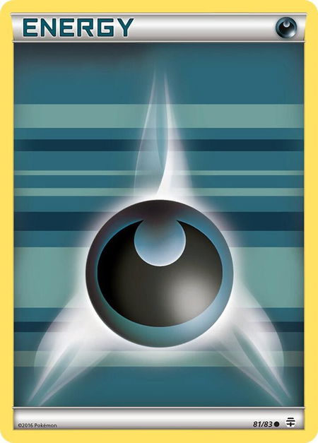 Darkness Energy - Generations Pokémon trading card