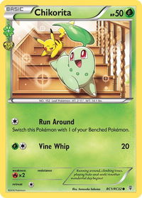 Chikorita - Generations: Radiant Collection (GEN) #RC1/RC32 - Common Pokémon Trading Card
