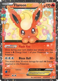 Flareon EX - Generations: Radiant Collection (GEN) #RC6/RC32 - Ultra Rare Pokémon Trading Card