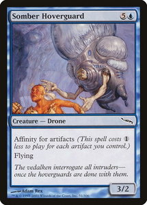 Somber Hoverguard - Mirrodin (MRD) #51 - Common Magic: The Gathering Trading Card