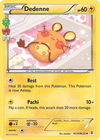 Dedenne - Generations: Radiant Collection (GEN) #RC10/RC32 - Uncommon Pokémon Trading Card