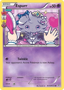Espurr - Generations: Radiant Collection (GEN) #RC14/RC32 - Common Pokémon Trading Card