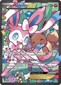 Sylveon EX (Full Art) - Generations: Radiant Collection (GEN) #RC32/RC32 - Ultra Rare Pokémon Trading Card