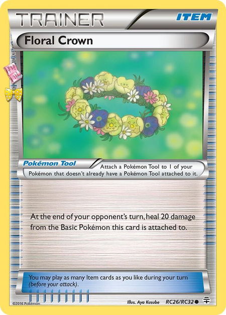 Floral Crown - Generations: Radiant Collection Pokémon trading card