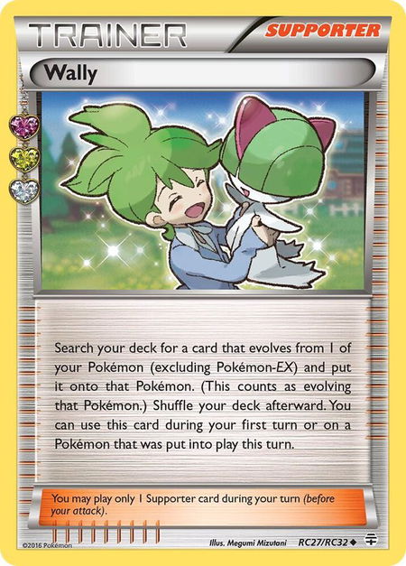 Wally - Generations: Radiant Collection Pokémon trading card