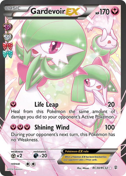 Gardevoir EX (Full Art) - Generations: Radiant Collection Pokémon trading card