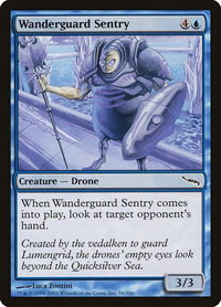Wanderguard Sentry - Mirrodin (MRD) #56 - Common Magic: The Gathering Trading Card