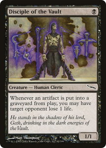 Disciple of the Vault - Mirrodin (MRD) #62 - Common Magic: The Gathering Trading Card